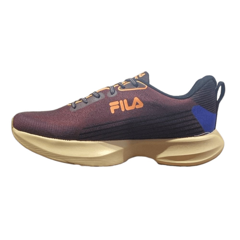 Tênis Fila Endurance Masculino-Borgonha/Azul/Laranja Bordô 2