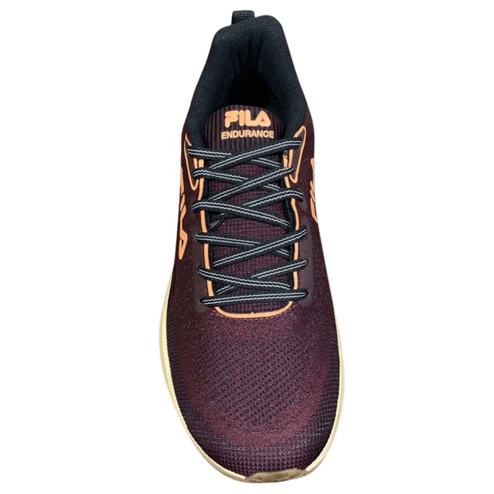 Tênis Fila Endurance Masculino-Borgonha/Azul/Laranja Bordô 3