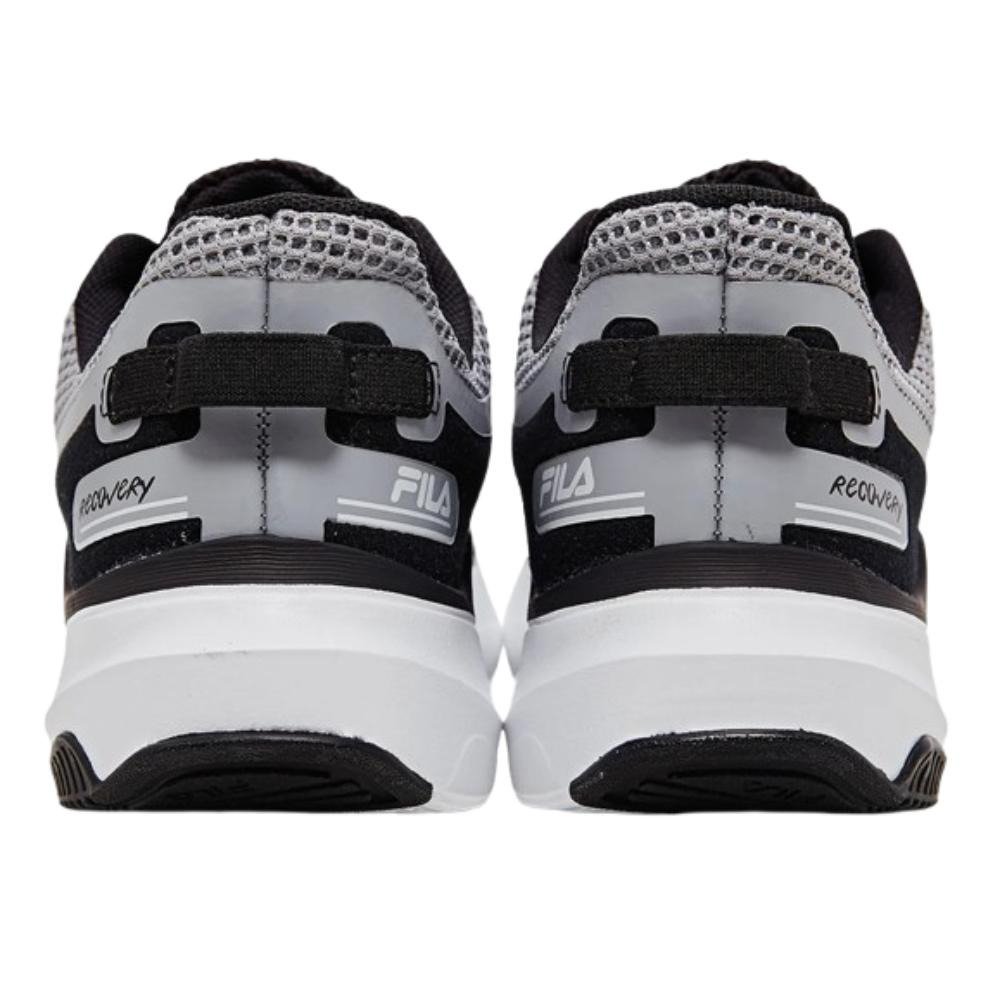 Tênis Fila Recovery Masculino - Cinza/Preto/Vermelho Cinza 4