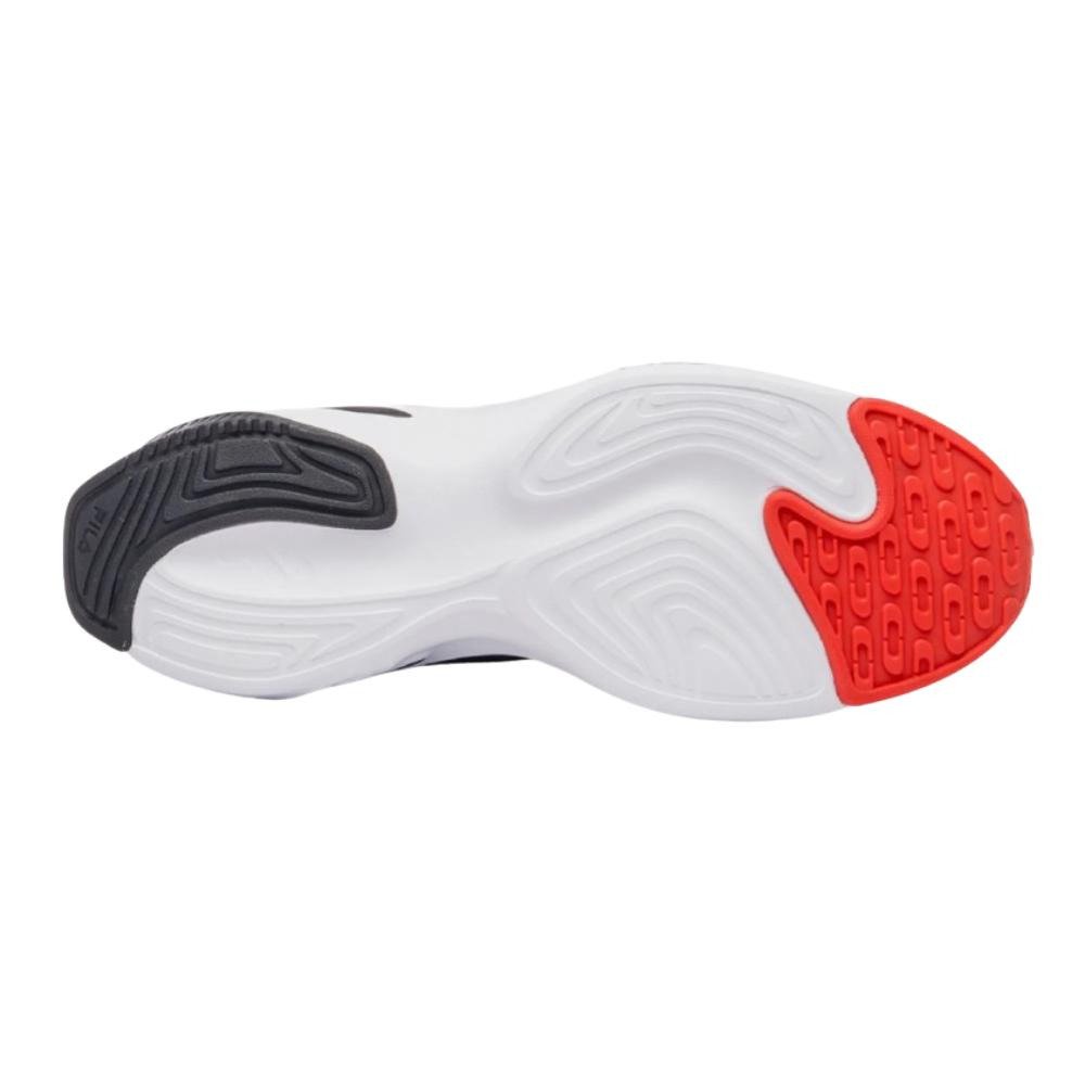 Tênis Fila Recovery Masculino - Cinza/Preto/Vermelho Cinza 5
