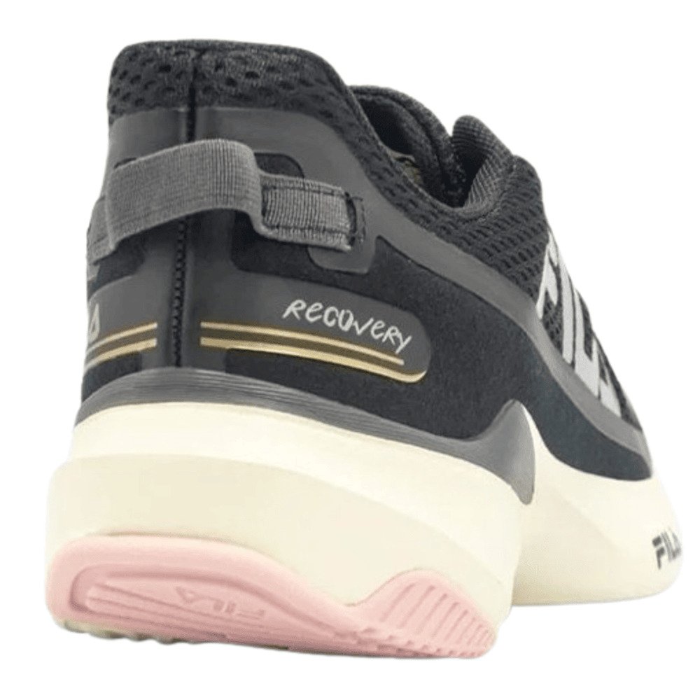 Tênis Fila Recovery Feminino - Preto/Cinza/Dourado Preto 4