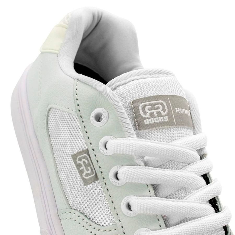 Tenis Hocks 110.003 Flat Lite  Branco Branco 5