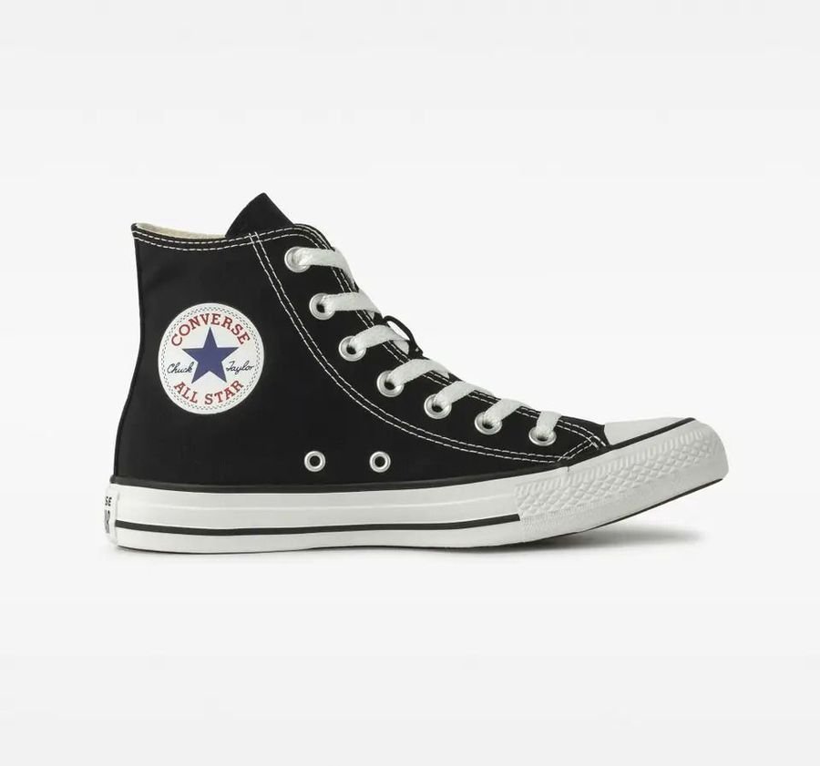 Tenis Converse Ct00040002 Ct Hi  Preto Preto 1