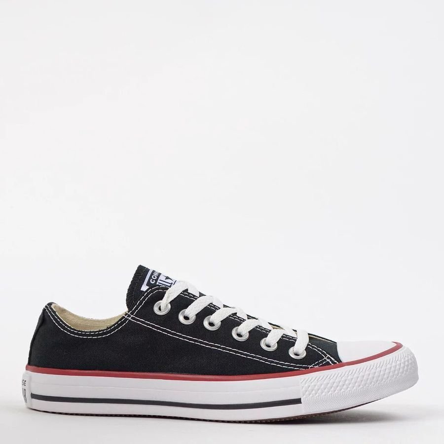 Tenis Converse Ct04500003 Ct Low Couro  Preto Preto 1