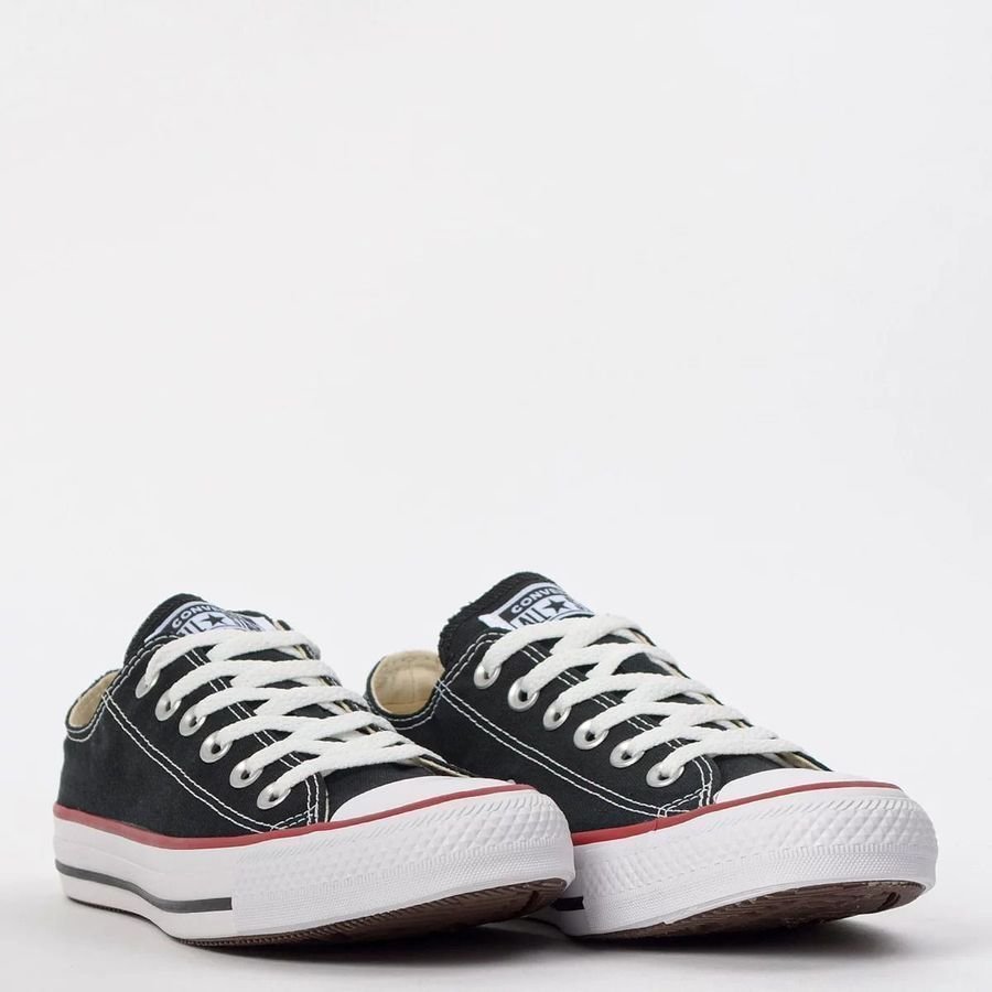 Tenis Converse Ct04500003 Ct Low Couro  Preto Preto 3