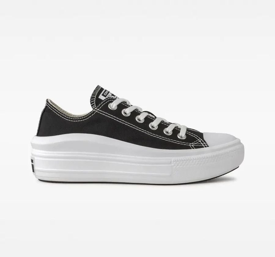 Tenis Converse Ct15920001 Move Low Plataforma Preto Preto 1