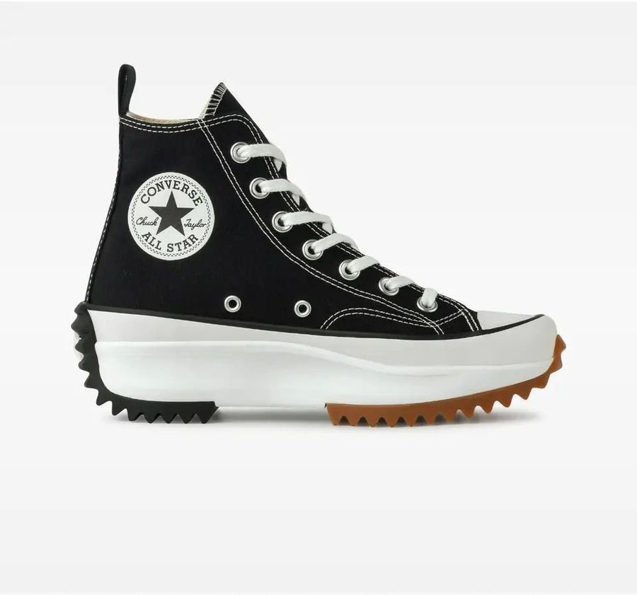Tenis Converse Co03780002 Run Star Hi Plataforma Preto
