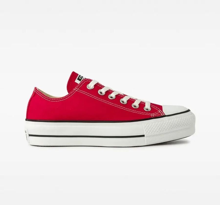 Tenis Converse Ct04950002 Ct Low Plataforma Vermelho Vermelho 1