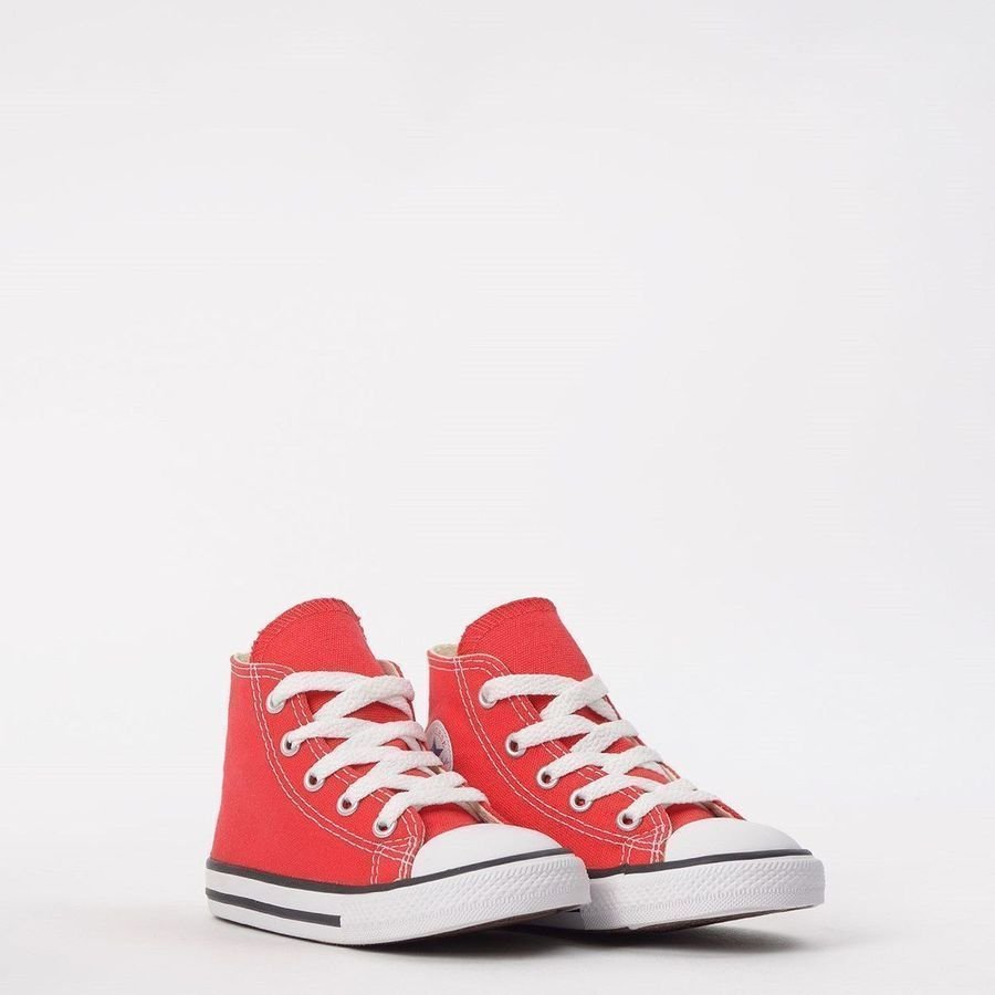 Tenis Infantil Converse Ck00030004 Ct Hi  Vermelho Vermelho 5