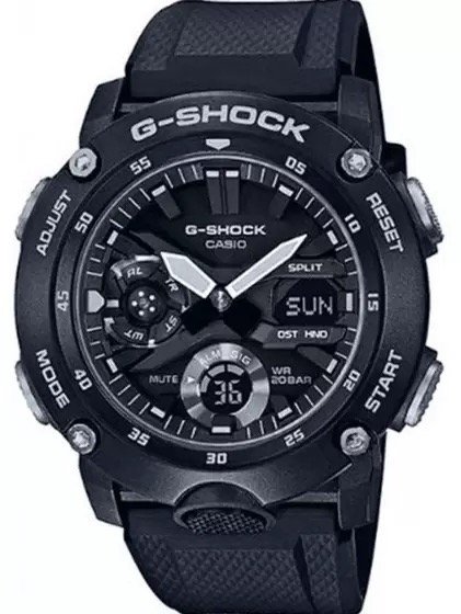 Relógio G-Shock Ga-2000S-1Adr Preto Preto 1