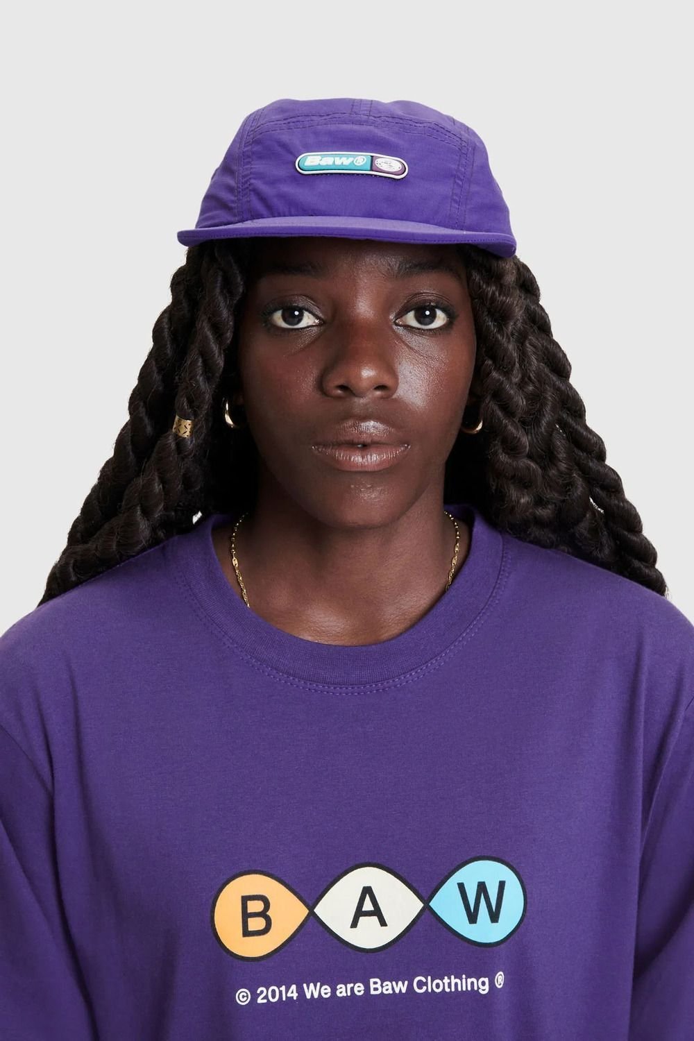 Bone Baw 0077296 Five Pannel Roxo Roxo 3