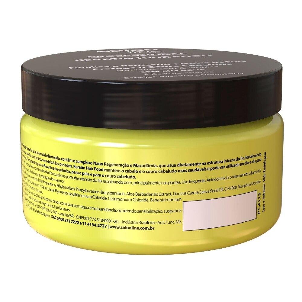 Keratin Hair Food Nutrition Salon Line 195gr 195g 3