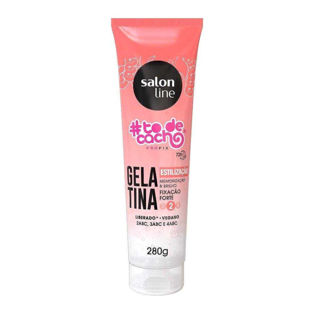 Gelatina Fixação Forte #todecacho Estilização 280g 280g 1