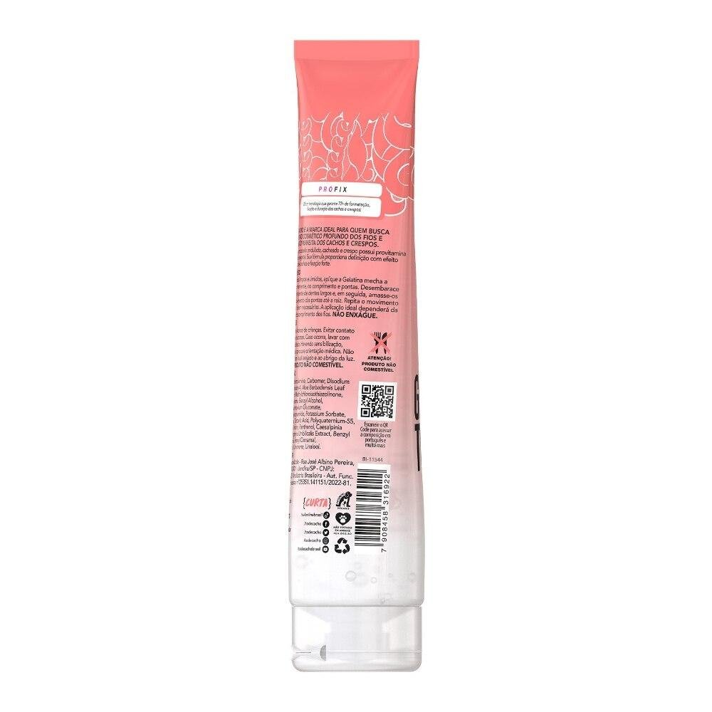 Gelatina Fixação Forte #todecacho Estilização 280g 280g 2