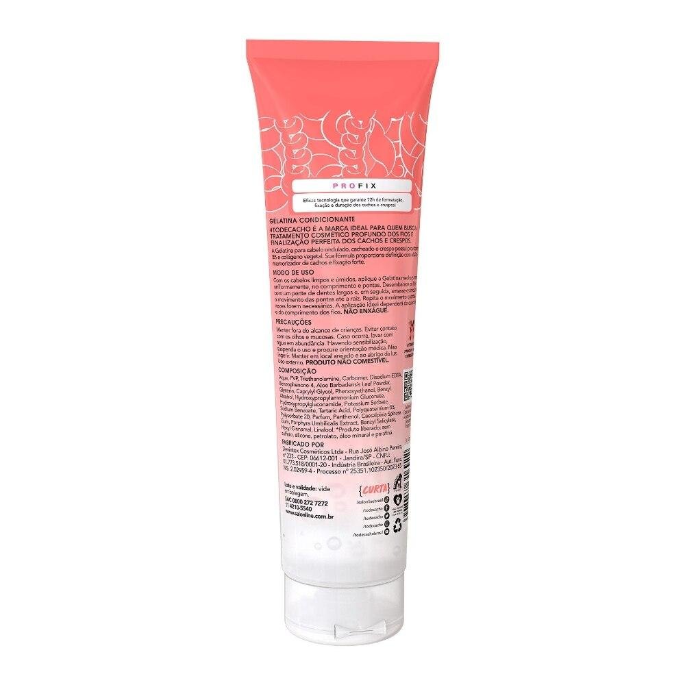 Gelatina Fixação Forte #todecacho Estilização 280g 280g 3