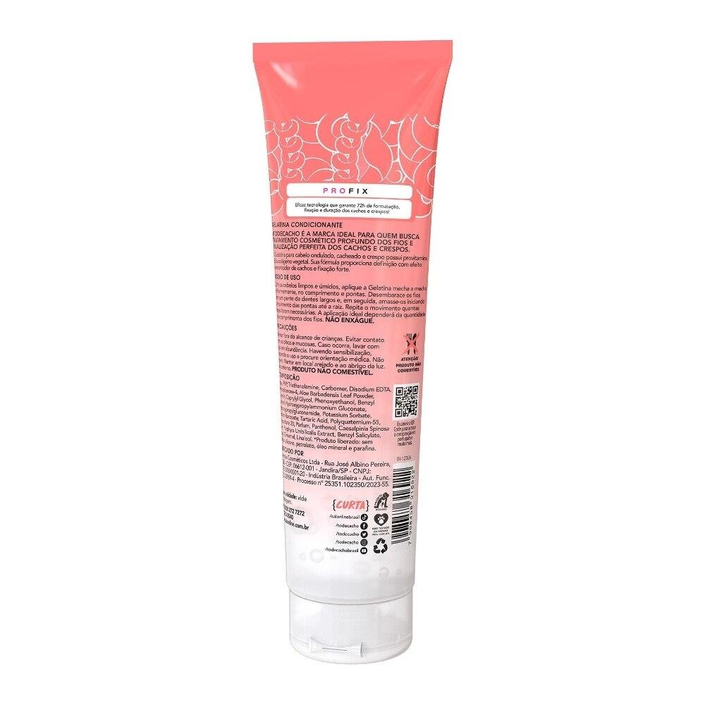 Gelatina Fixação Forte #todecacho Estilização 280g 280g 4