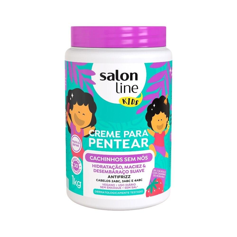 Creme Para Pentear Kids: Cachinhos sem Nós 1kg 1kg 1