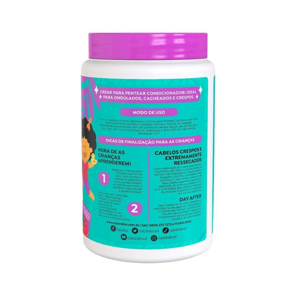 Creme Para Pentear Kids: Cachinhos sem Nós 1kg 1kg 2