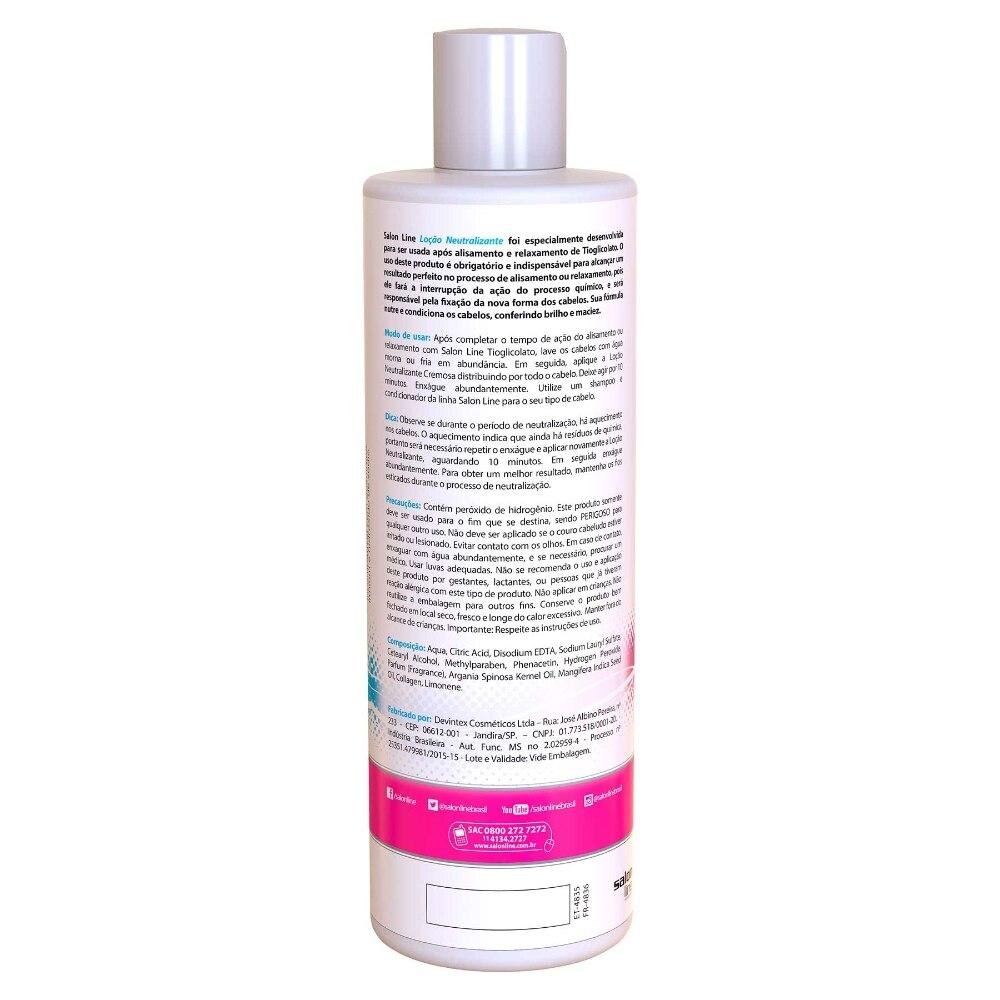 Loção Neutralizante Cremosa Salon Line 480ml 480ml 2