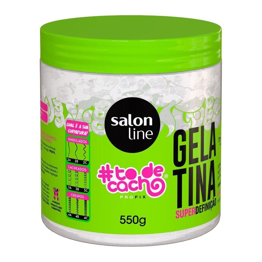 Gelatina #todecacho Super Definição Salon Line 550g 550g 1