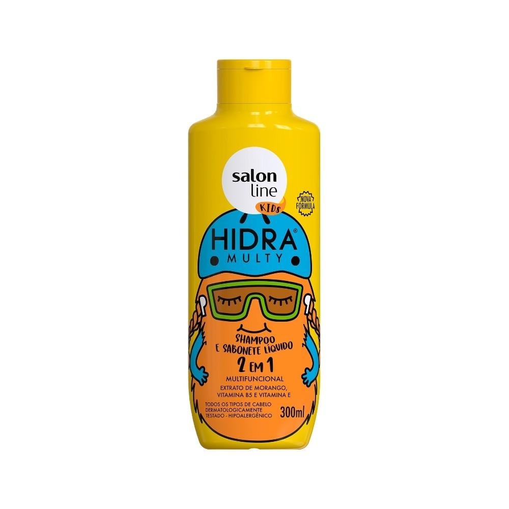 Hidra Multy Kids Shampoo + Condicionador + Creme - Salon Line ÚNICO 1