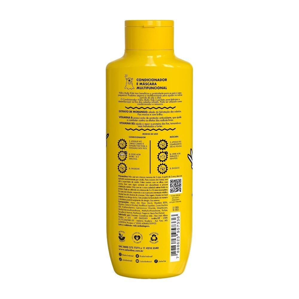 Hidra Multy Kids Shampoo + Condicionador + Creme - Salon Line ÚNICO 4