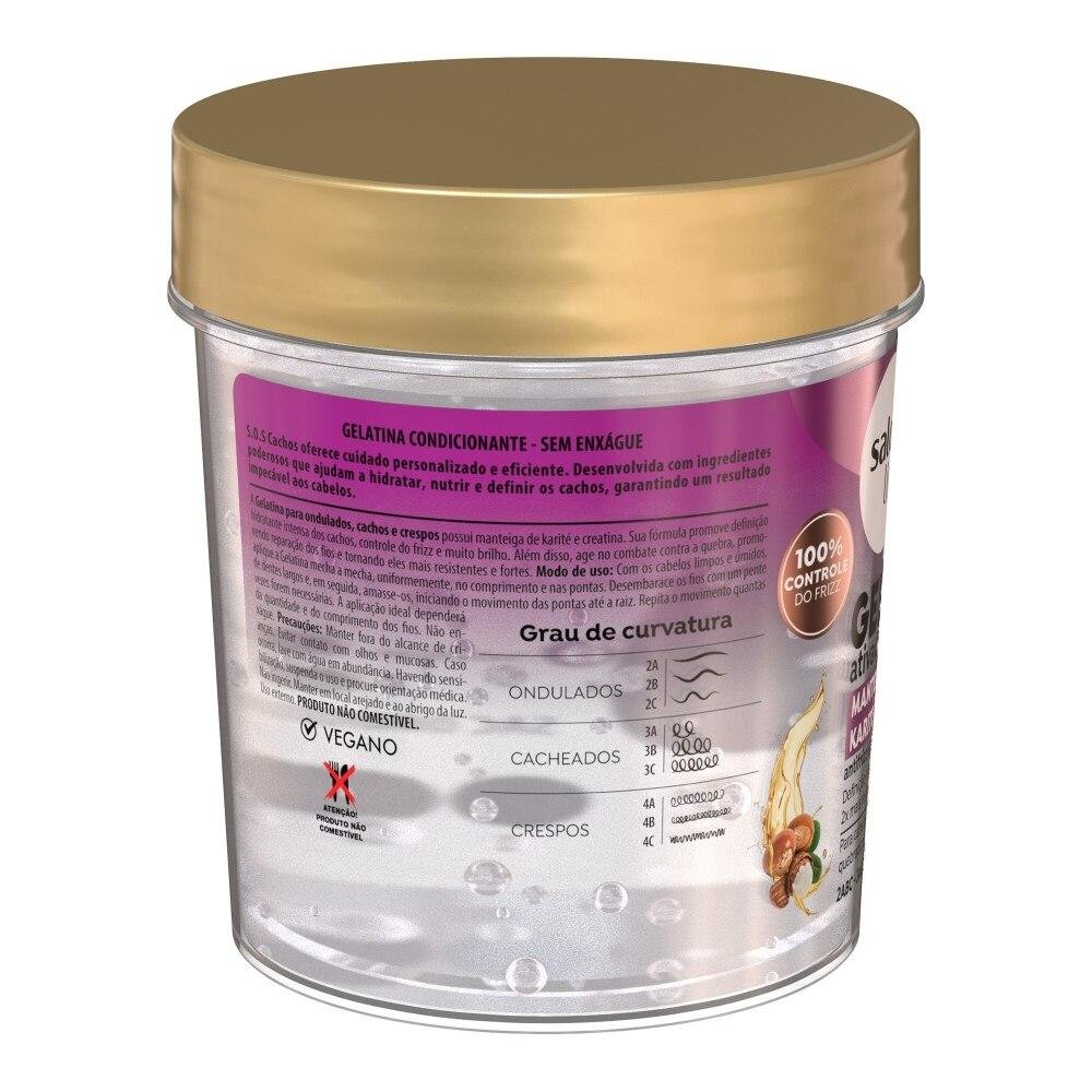 Gelatina SOS Cachos Manteiga de Karité 400g 400g 2