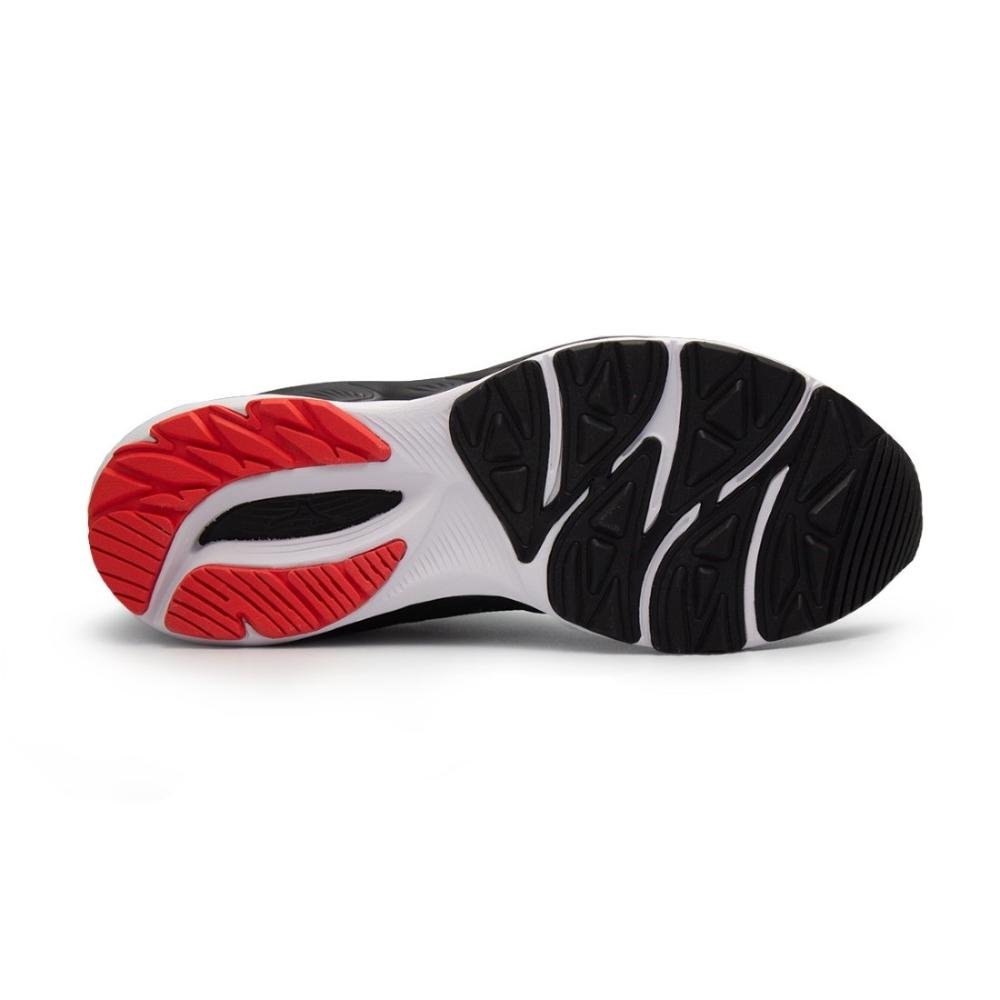 TÊNIS MIZUNO MASCULINO WAVE WAY 3 Preto/Vermelho 5