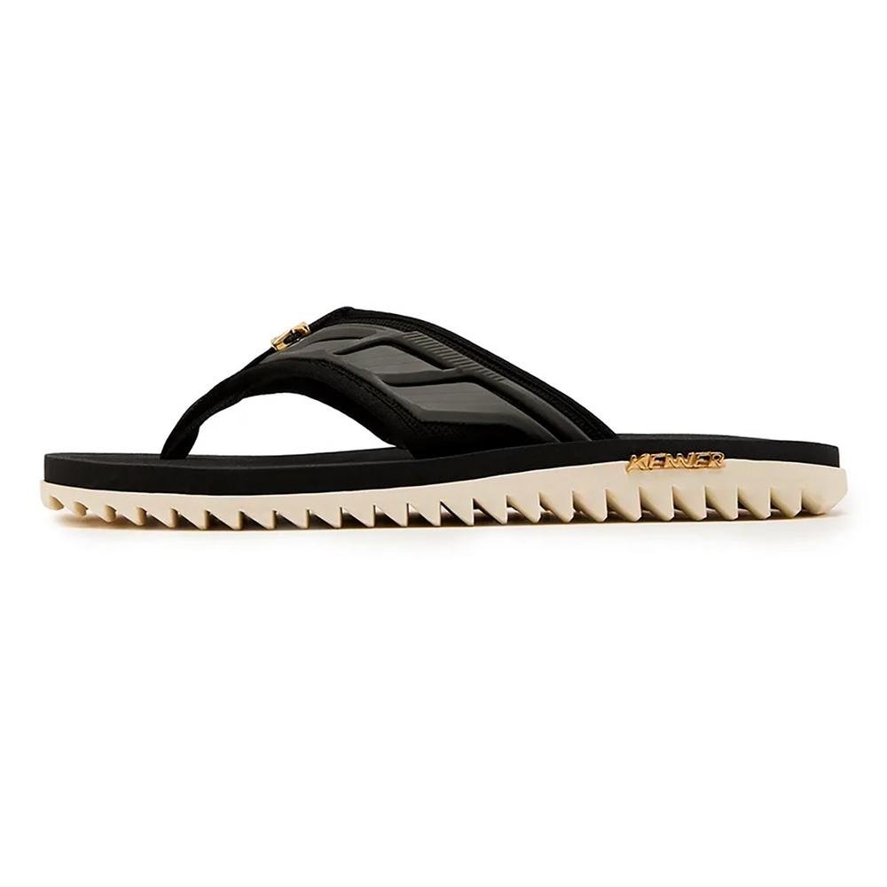 SANDÁLIA KENNER KIVAH FULL FORCE Preto/Dourado 3