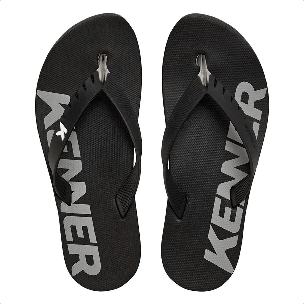 Sandália Kenner Red Neutral Preto/Cinza 1