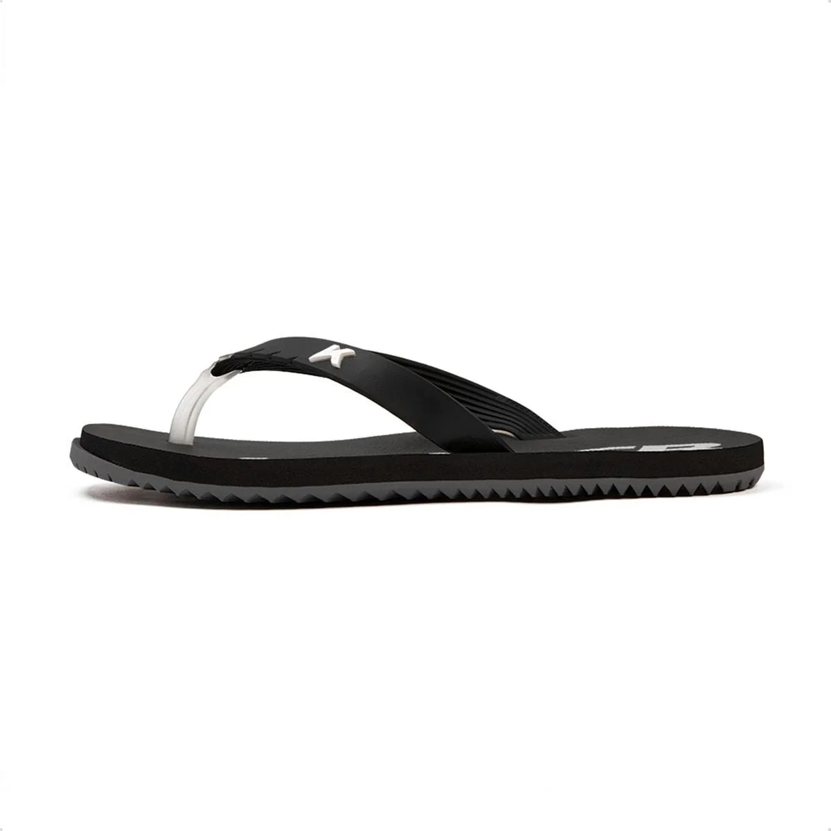 Sandália Kenner Red Neutral Preto/Cinza 3