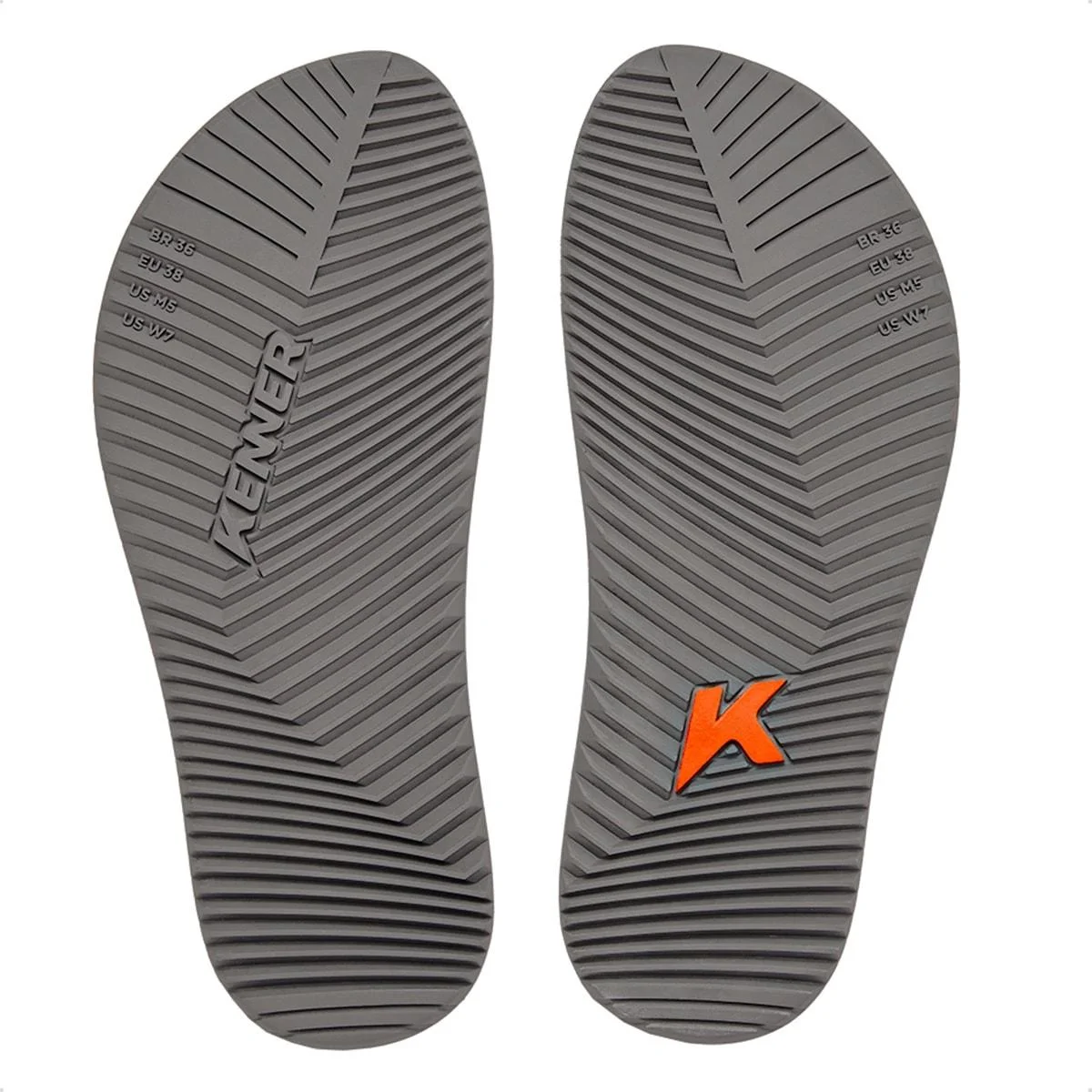 Sandália Kenner Red Neutral Preto/Cinza 5