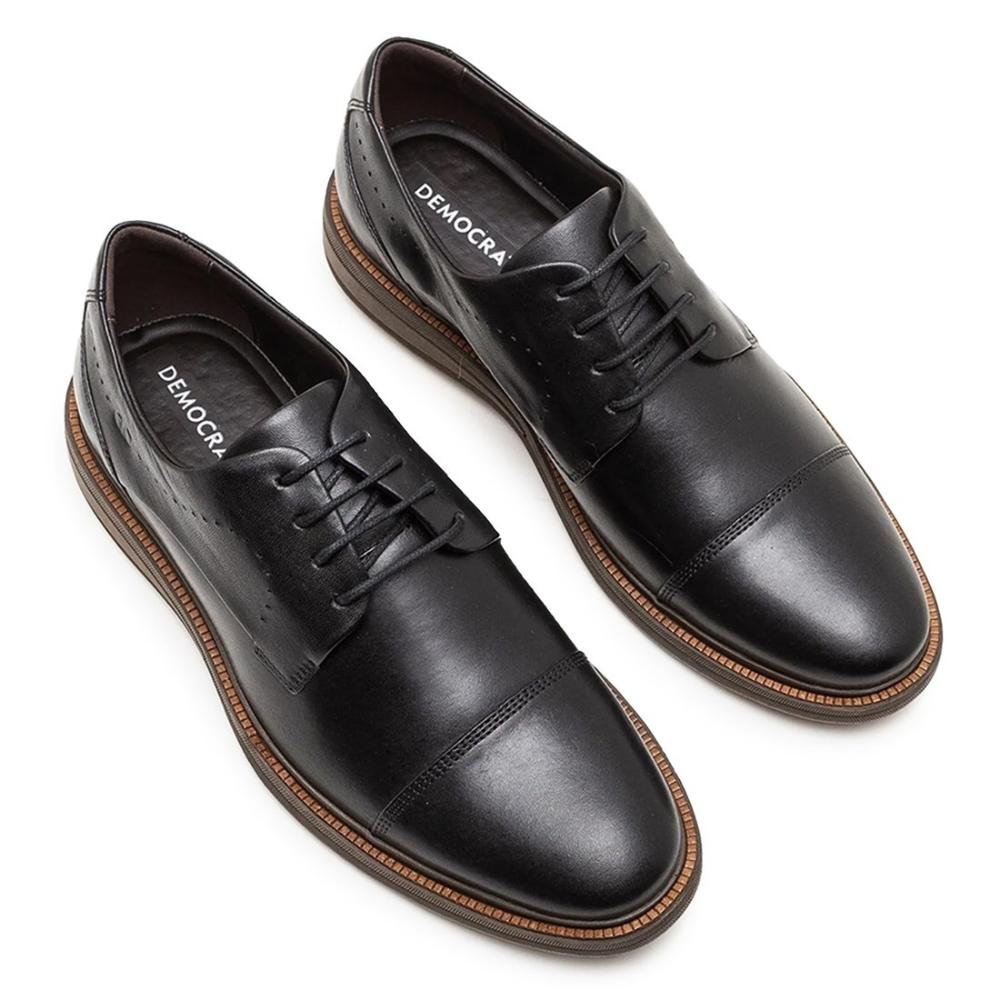 Sapato Social De Couro Democrata Masculino Metropolitan Bay 273101 Multicores 2