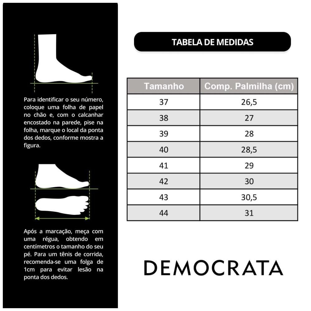Sapato Social De Couro Democrata Masculino Metropolitan Bay 273101 Multicores 5