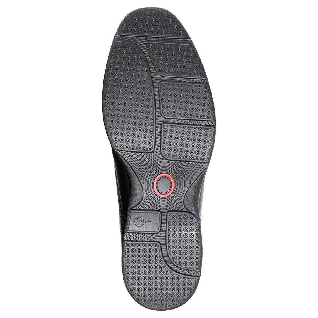 Sapato Social De Couro Democrata Smart Comfort Ar Spot 448027 Preto 5