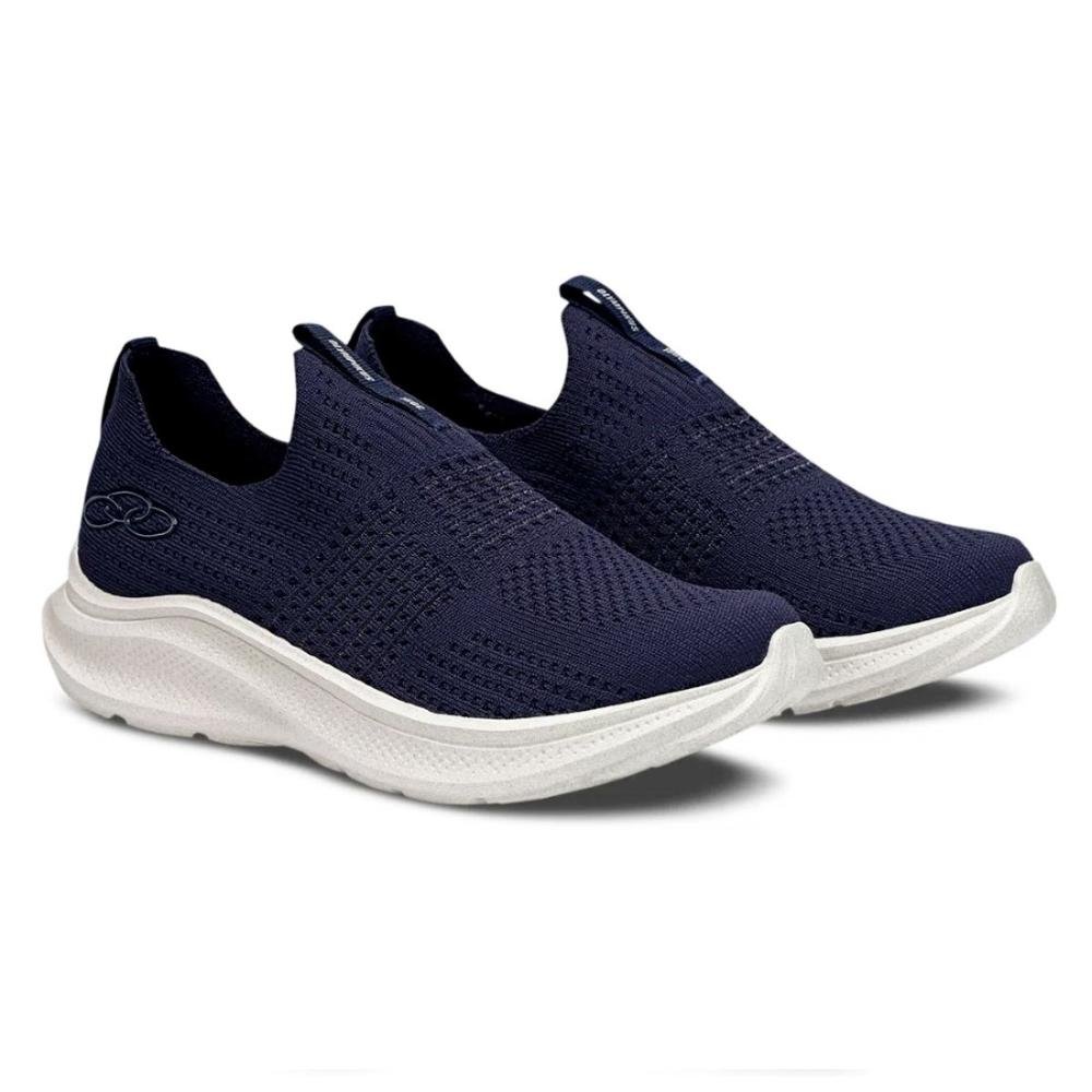 Tênis Olympikus Feminino Slip On Corrida 156G Ultraleve Azul 2