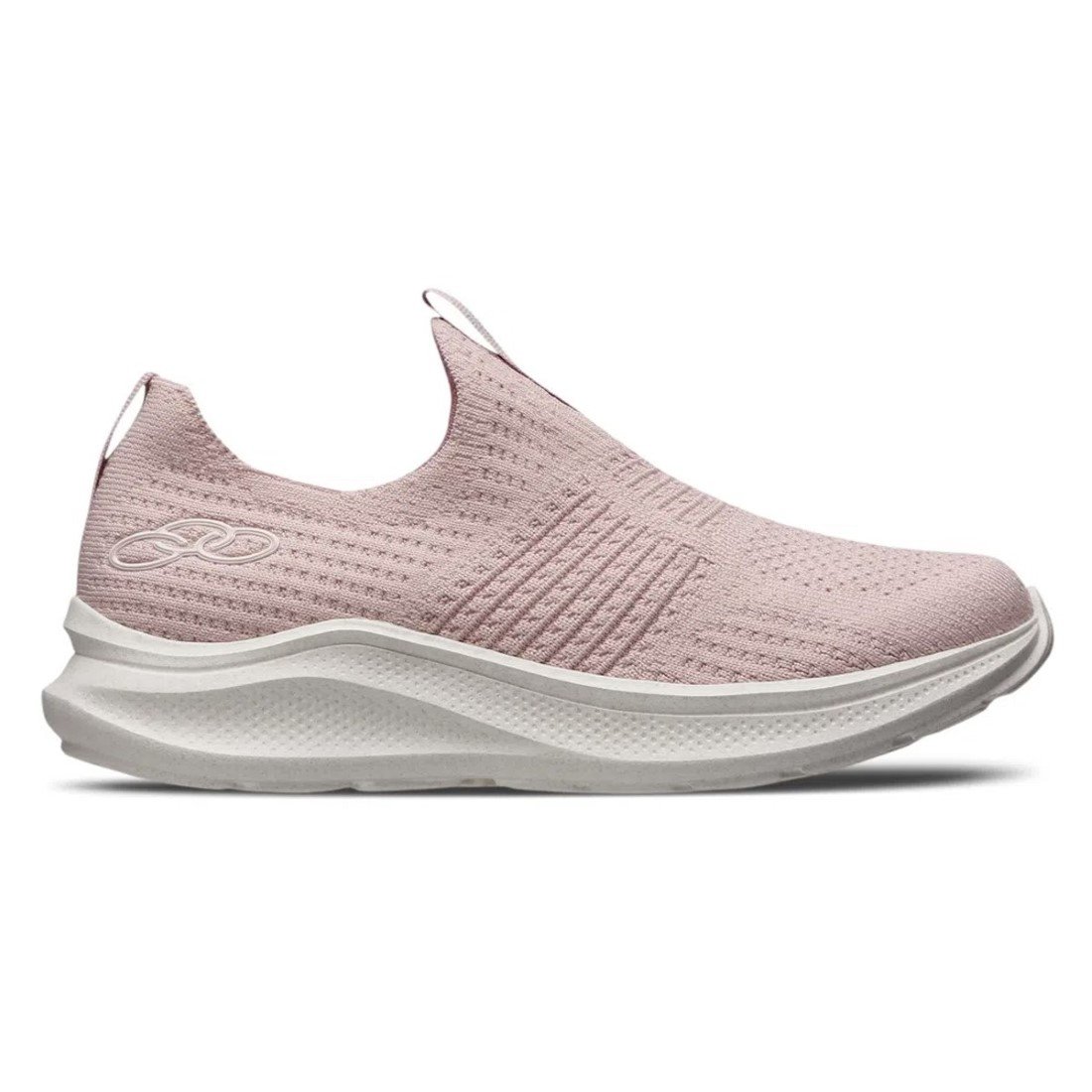 Tênis Feminino Slip On Corrida 156G Ultraleve Rosa 1