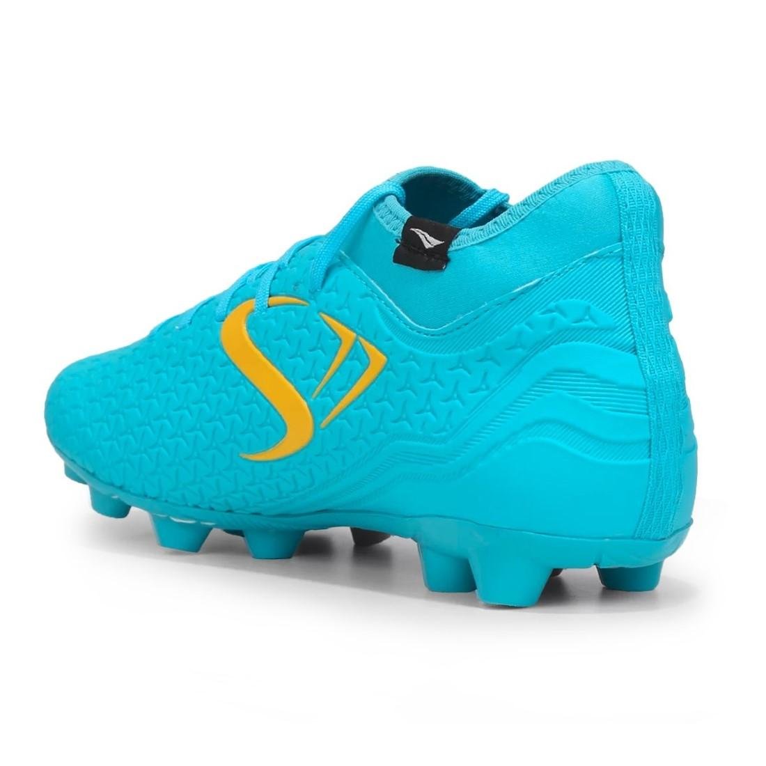 CHUTEIRA CAMPO PENALTY S11 LOCKER XXI Azul/Amarelo 4