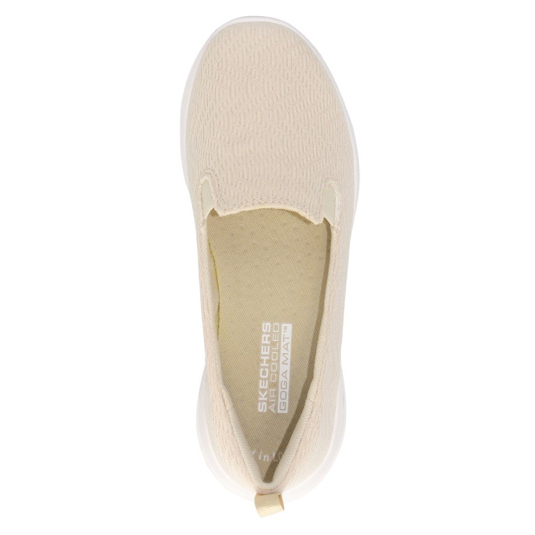 Tênis Skechers Feminino Slip on Go Walk Joy - Talia Bege 3