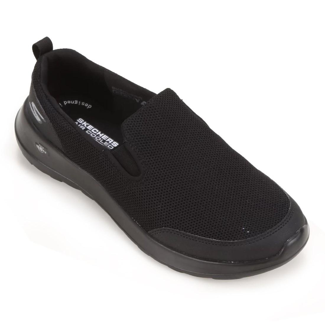 TÊNIS SKECHERS MASCULINO GO WALK MAX - CLINCHED Preto 2
