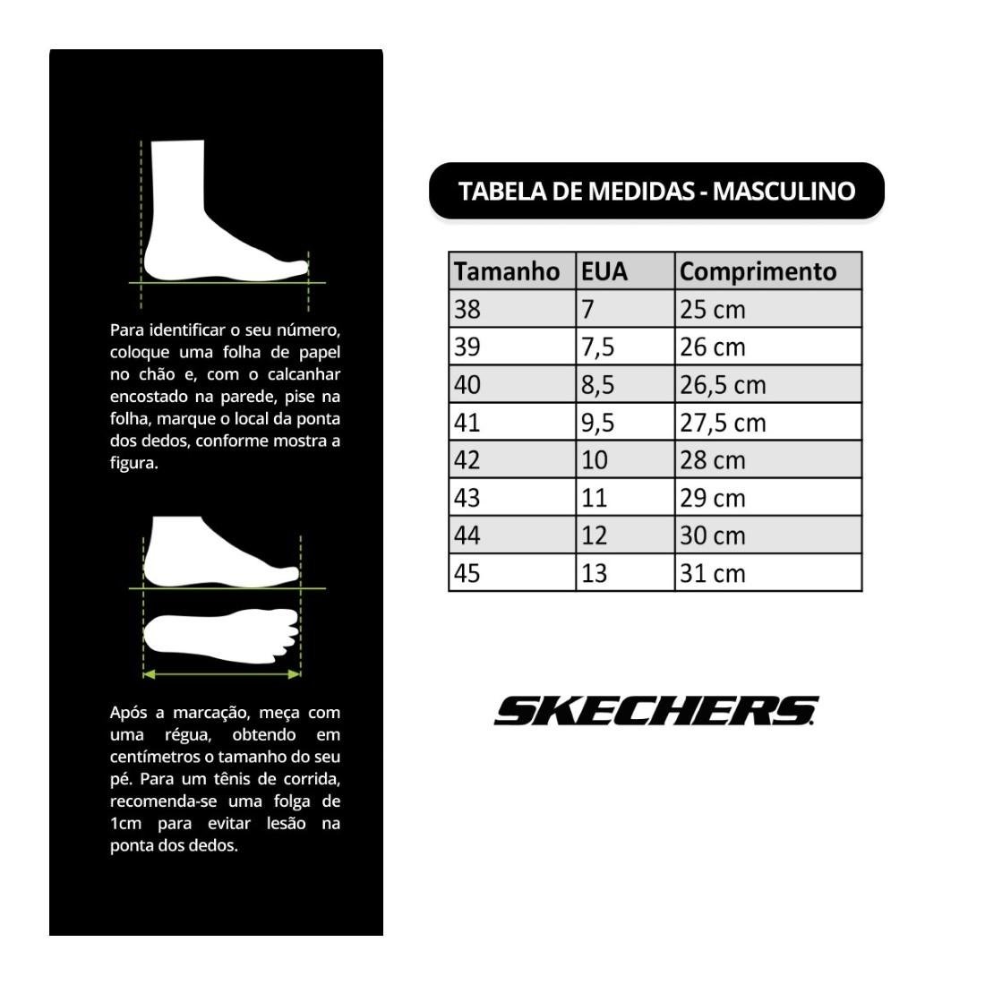 TÊNIS SKECHERS MASCULINO GO WALK MAX - CLINCHED Preto 6