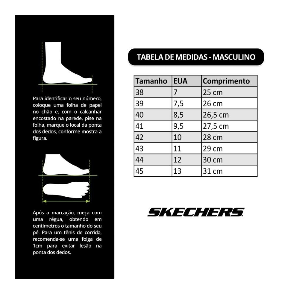 TÊNIS SKECHERS MASCULINO GO WALK MAX - CLINCHED Preto 6