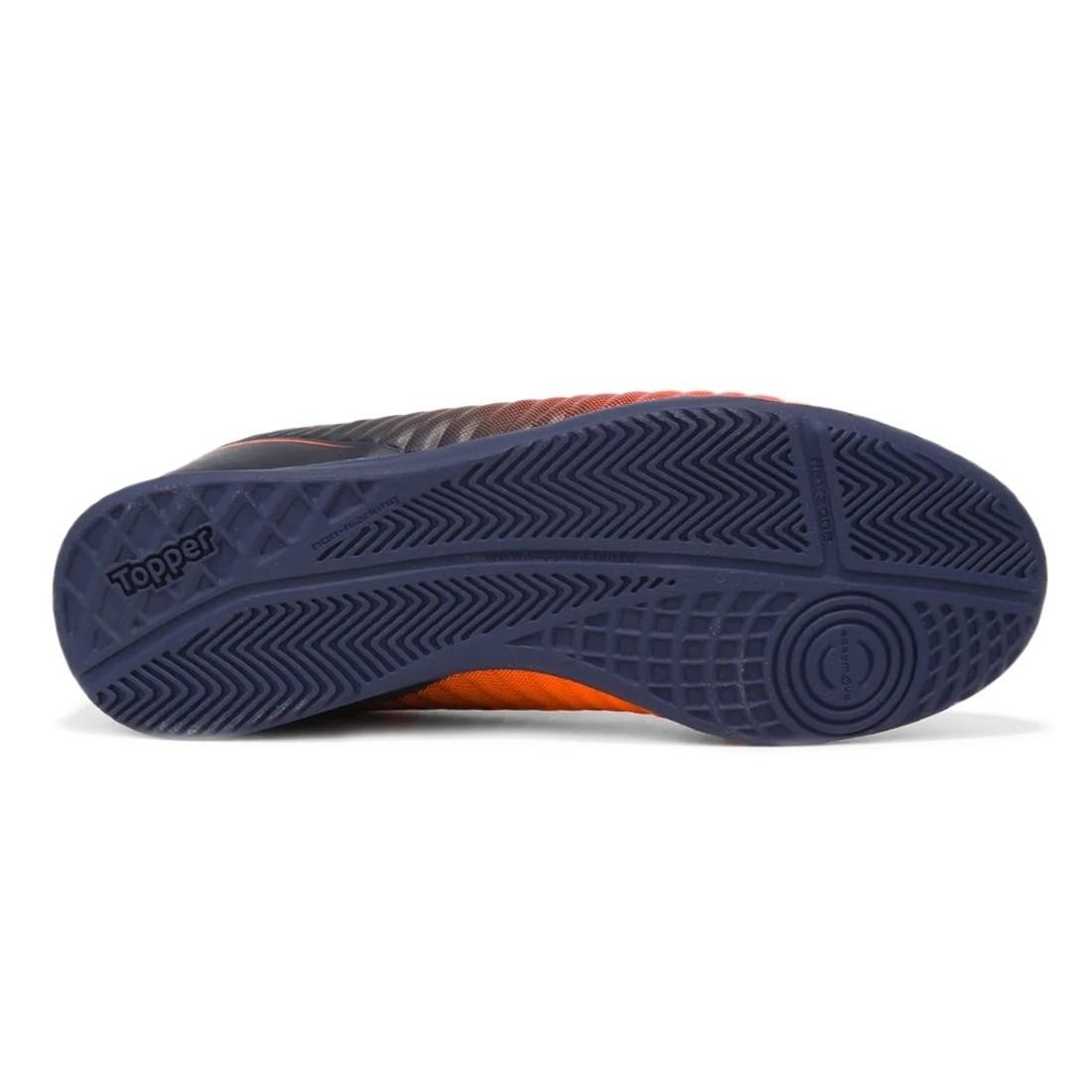 Chuteira Futsal Topper Forza II Laranja 5