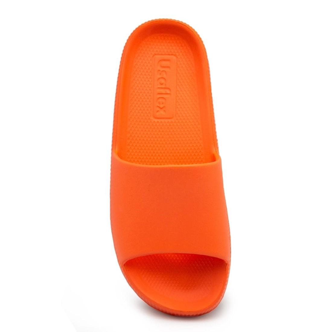 CHINELO USAFLEX FEMININO PLATAFORMA AG0501011 Laranja 3