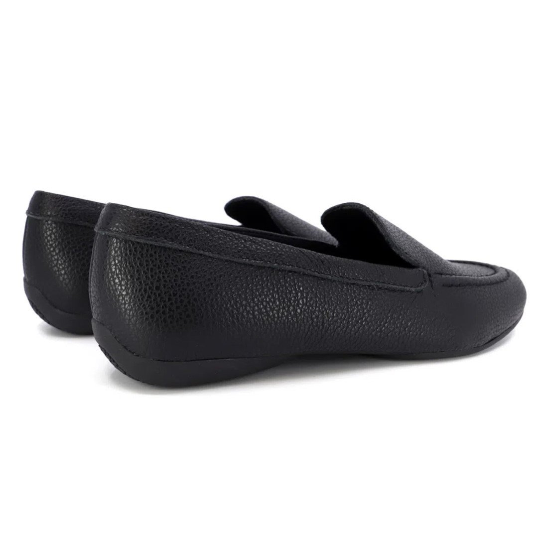 Mocassim Usaflex Couro Casual AJ2201 Preto 4