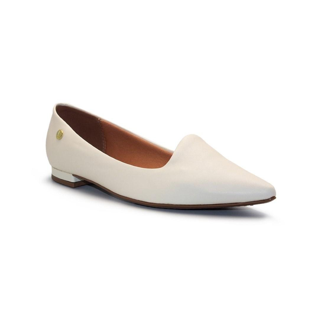 Sapatilha Vizzano Feminina Salto Baixo Bico Fino Pelica 1206.261 2