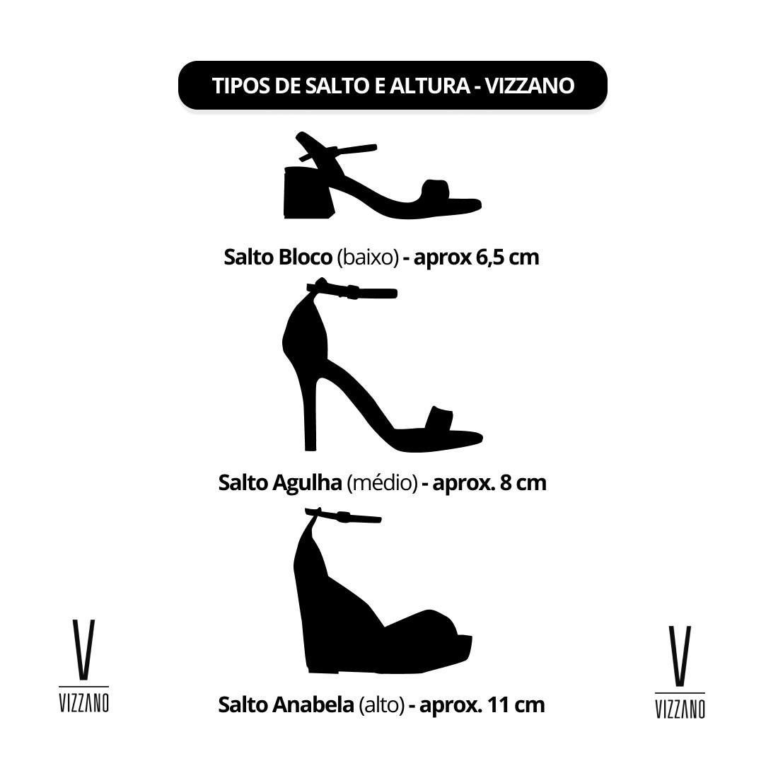 SCARPIN VIZZANO FEMININO SALTO ALTO 1184.1101 Bege 5