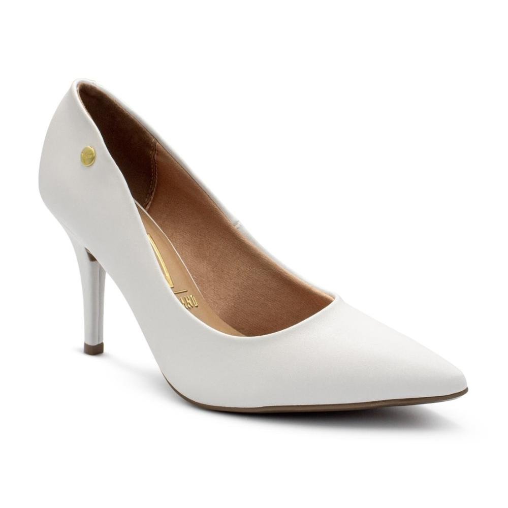 SCARPIN VIZZANO FEMININO SALTO ALTO 1184.1101 Branco 2