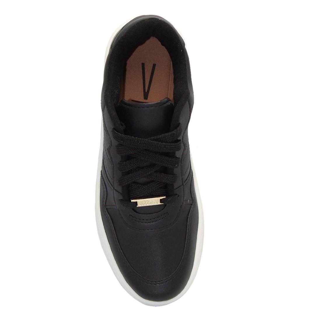 TÊNIS VIZZANO FEMININO CASUAL PELICA 1389.101 Preto/Branco 3
