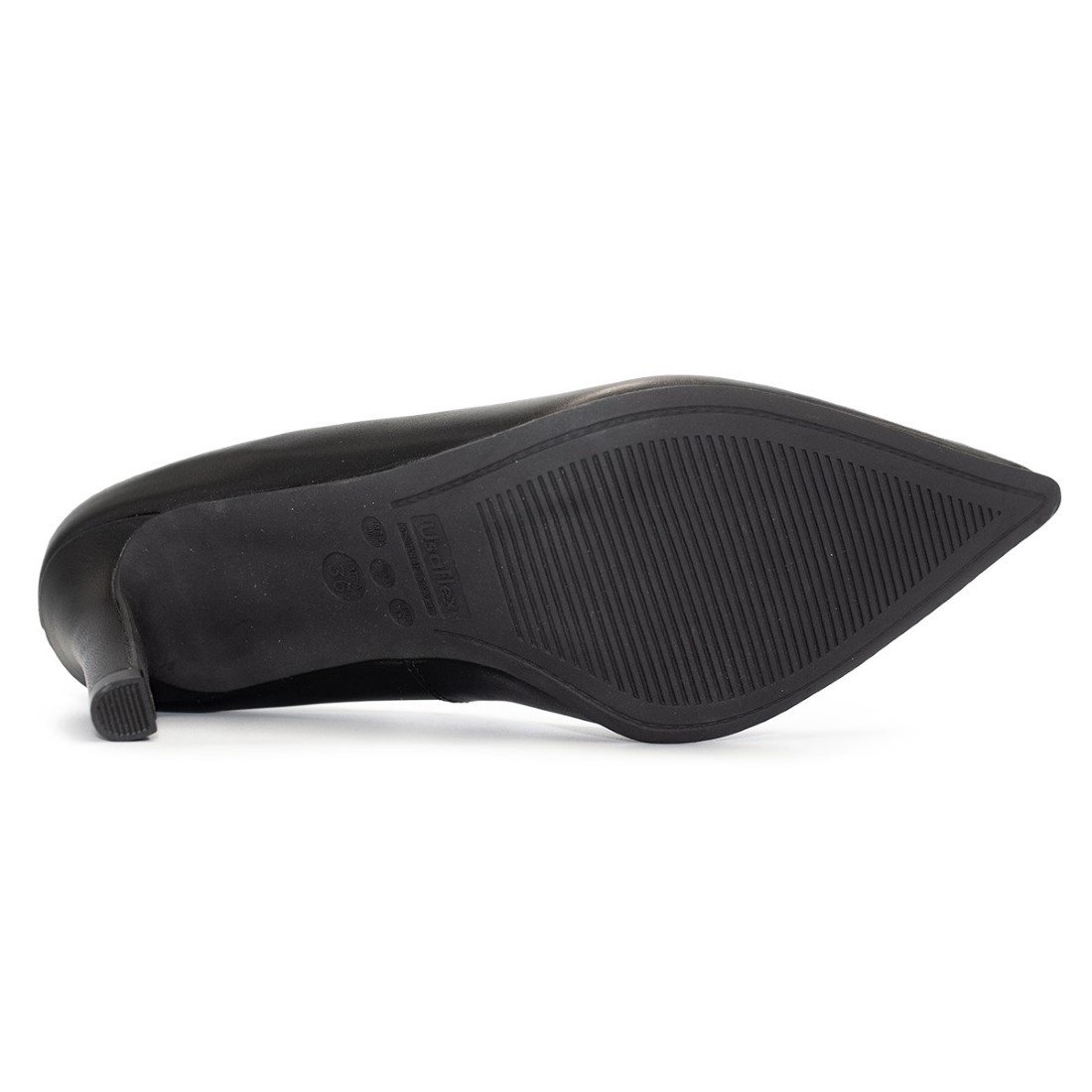 Scarpin Usaflex Feminino Casual Salto Fino Z7601 Preto 5